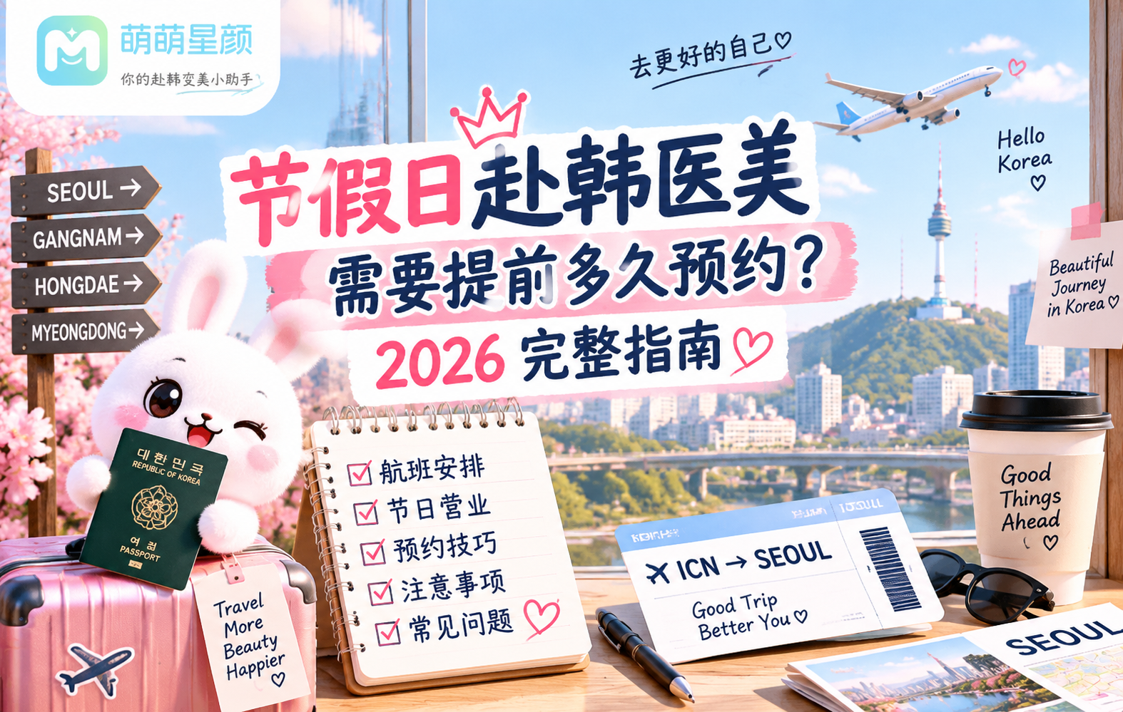 节假日赴韩医美需要提前多久预约 2026完整指南