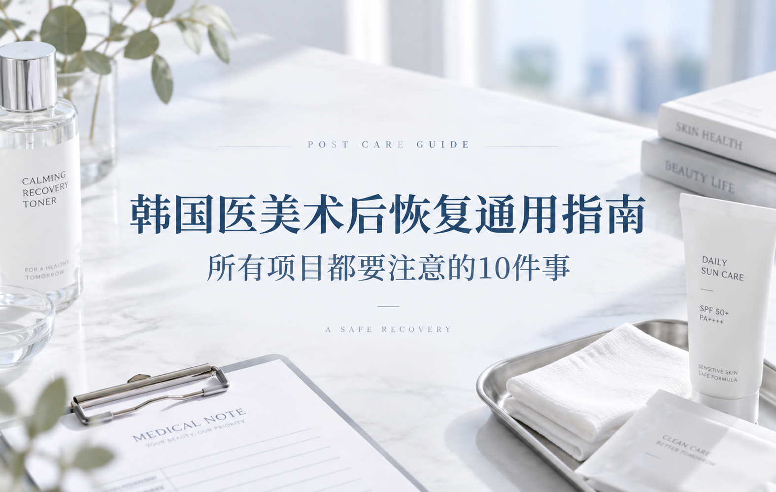 韩国医美术后恢复通用指南：所有项目都要注意的10件事