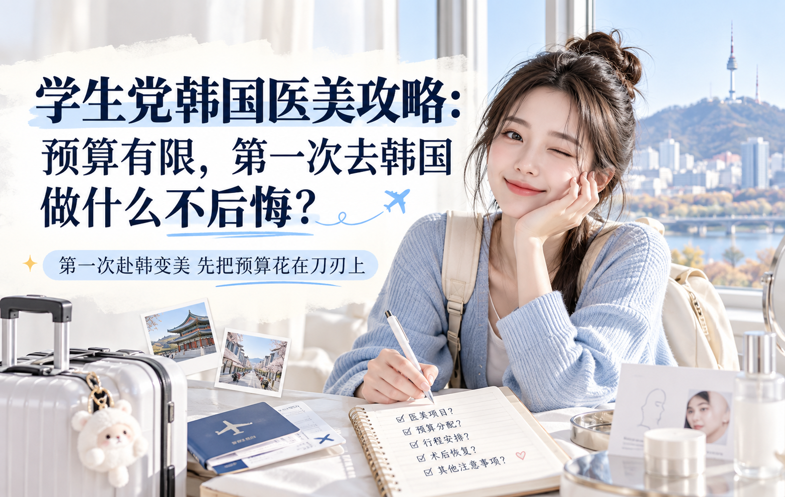学生党韩国医美攻略：预算有限，第一次去韩国做什么不后悔？