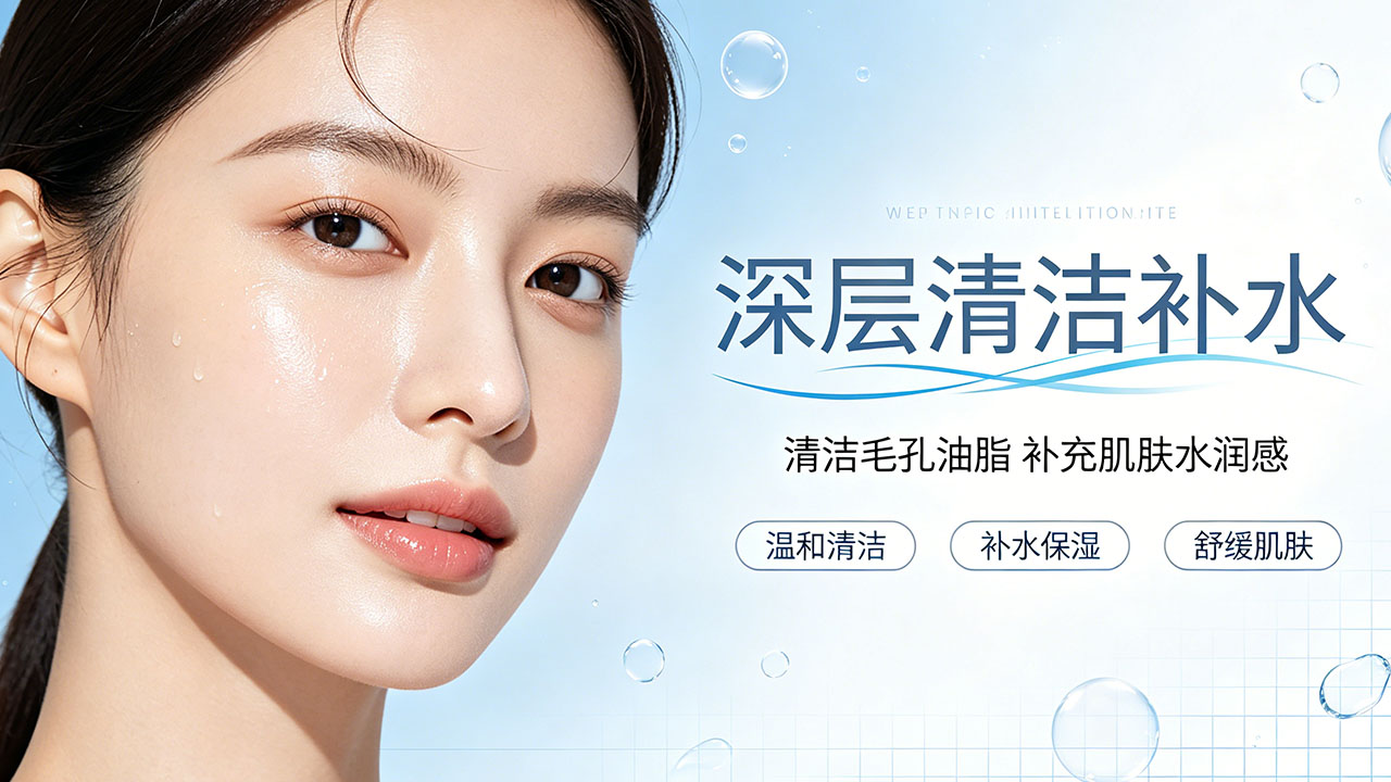 全深层清洁补水
